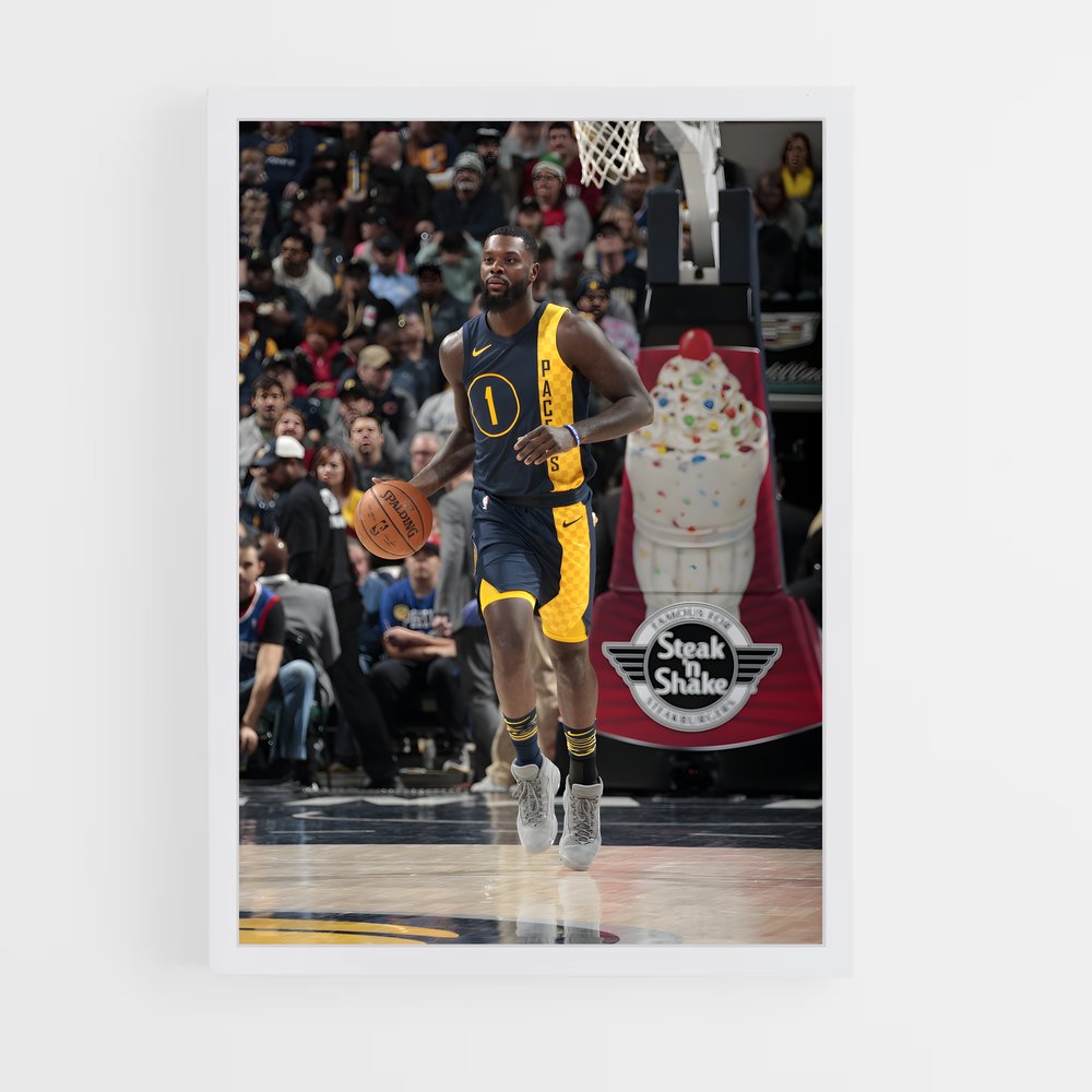 Poster The Blue Dunk – affiche Basketball (vue 3)